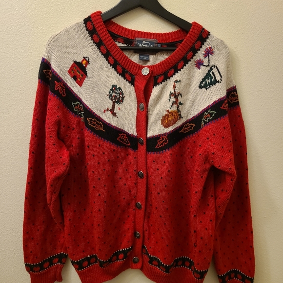 Vintage Woolrich Teacher Cardigan Sweater - Picture 1 of 12
